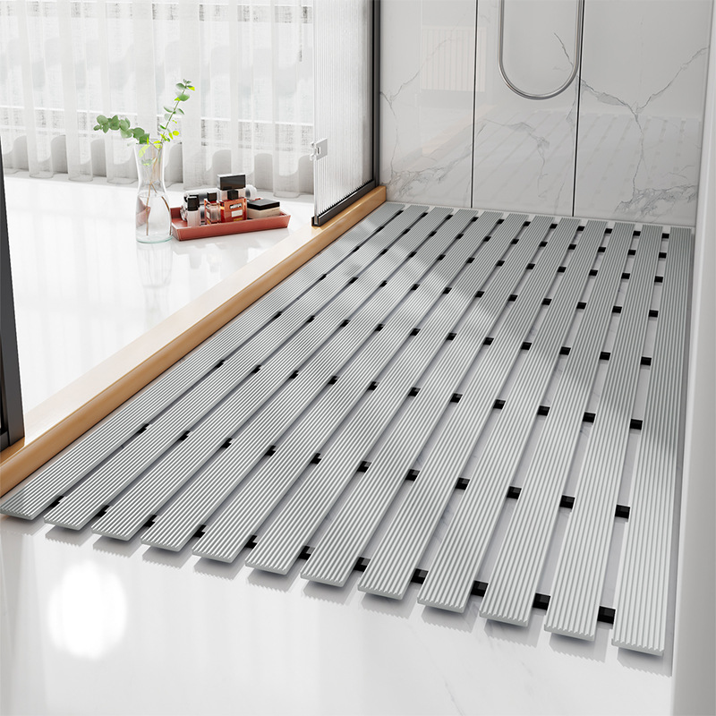 EIFLOY PVC Shower Mats Anti Sl - Bamboo Bath Mat recension och pris