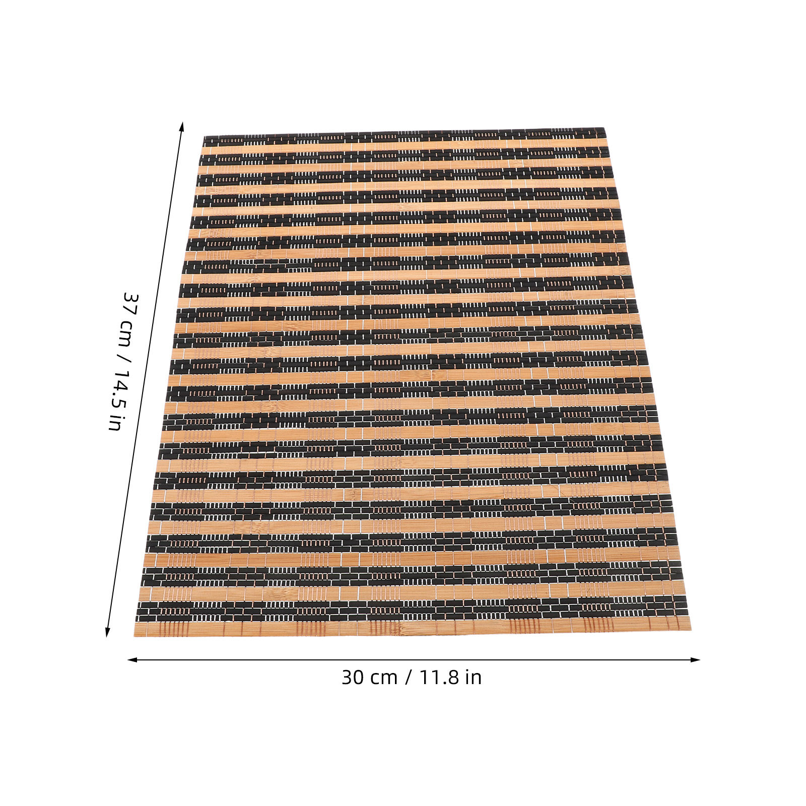 2 Pcs Natural Bamboo Bath Mat  - Bamboo Bath Mat recension och pris