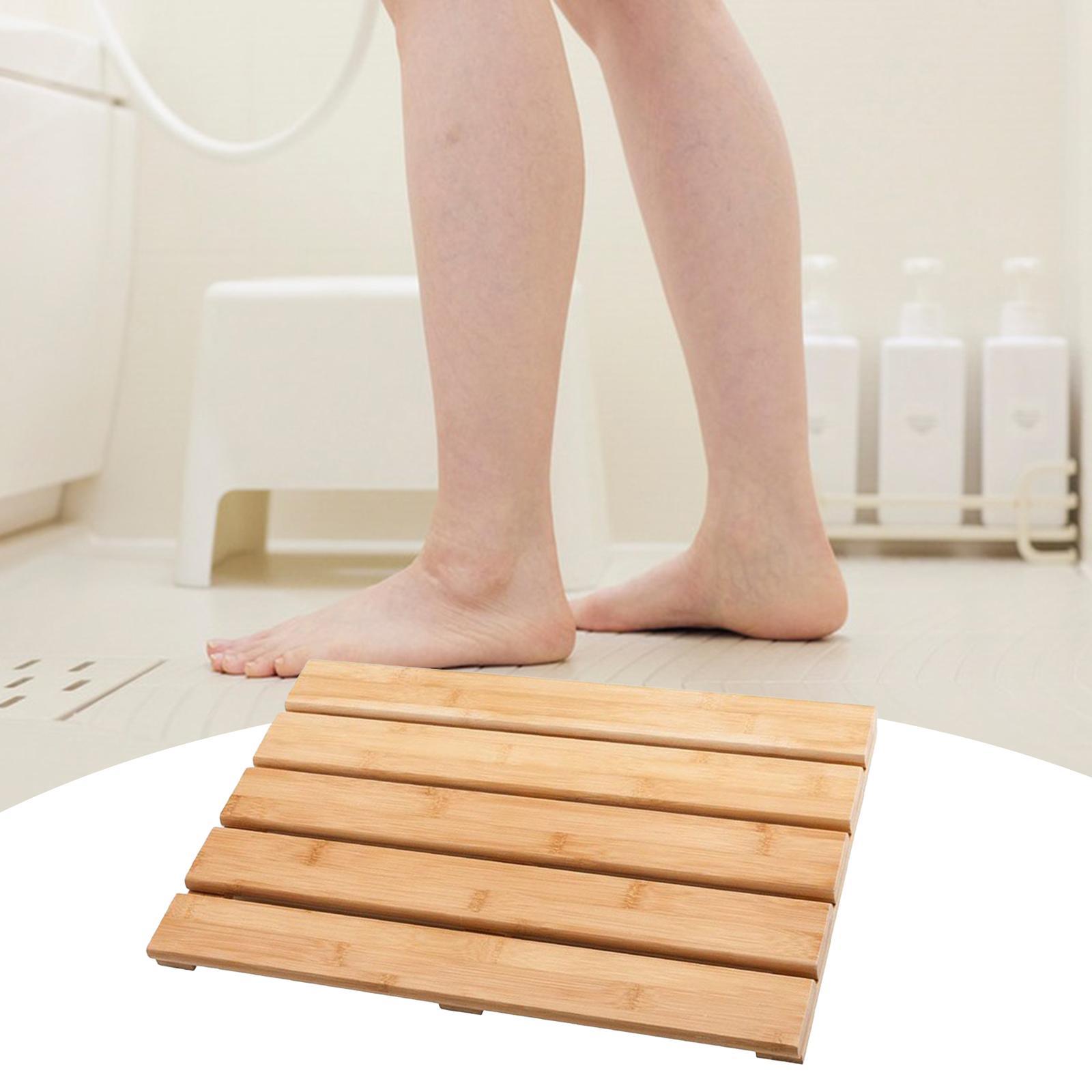 Bamboo Bath Mat Stylish Heavy  - Bamboo Bath Mat recension och pris