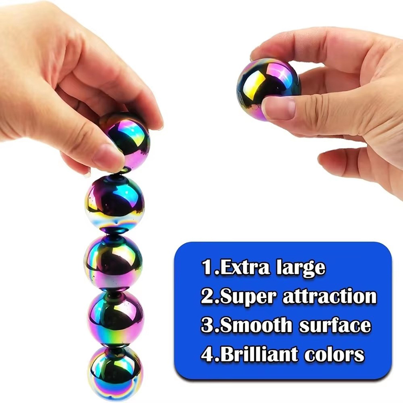 20mm Colorful Magnet Ball Magn - Health Wellness Bracelet recension och pris